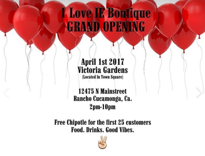 Grand Opening Of 1LoveIE Boutique Store