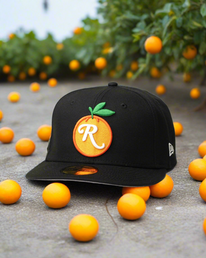 Black & Orange 1LoveIE Redlands Orange New Era 59FIFTY Fitted Cap