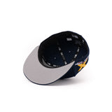 Limited Navy Blue & White 10 Year Anniversary  1LoveIE New Era 59FIFTY Fitted Cap