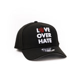 New Era 9Forty A Frame 1LoveIE Love Over Hate Snapback ( Black/ White)