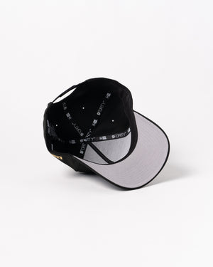 New Era 9Forty A Frame 1LoveIE Snapback (Black / Metallic Gold)