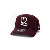 Maroon & White Mexico Edition New Era 1LoveIE 9Forty Snapback