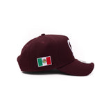 Maroon & White Mexico Edition New Era 1LoveIE 9Forty Snapback