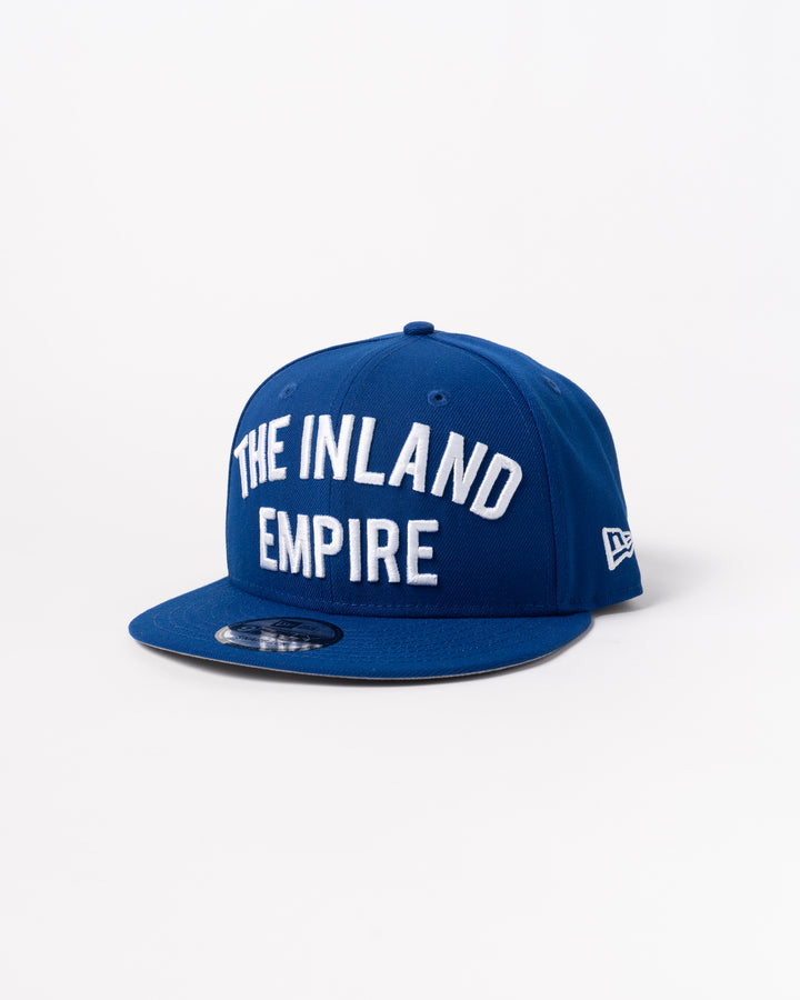 Limited Royal Blue XL Font 1LoveIE "The Inland Empire" New Era 9Fifty Snapback Hat