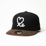 1LoveIE Chocolate / Walnut / Pink Corduroy  New Era 59FIFTY Fitted Cap