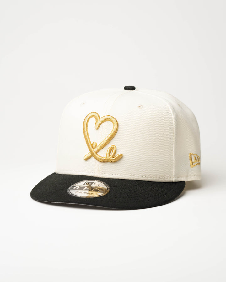 10 Year Anniversary Limited White / Black Gold 1LoveIE New Era 9FIFTY Snapback