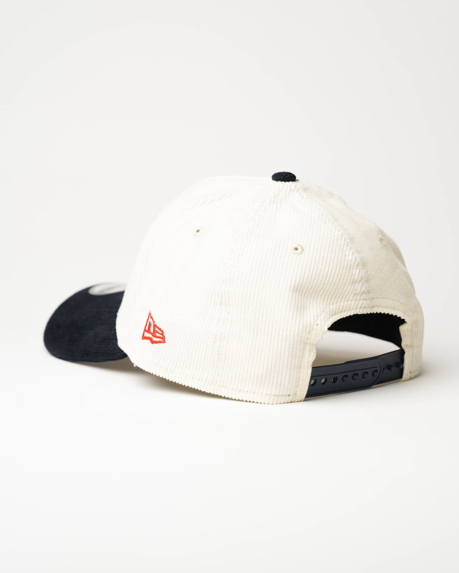 New Era 9Forty A Frame 1LoveIE Snapback (Chrome/ Navy Red Corduroy )