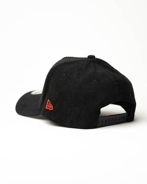 New Era 9Forty A Frame 1LoveIE Snapback ( Black /Scarlett Red Corduroy )