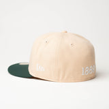 Mocha Mango & Forest Green 1LoveIE Redlands Orange New Era 59FIFTY Fitted Cap