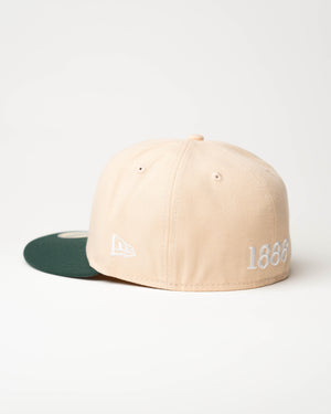 Mocha Mango & Forest Green 1LoveIE Redlands Orange New Era 59FIFTY Fitted Cap