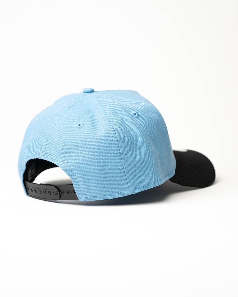 New Era 9Forty A Frame 1LoveIE Snapback (Sky Blue / Black Corduroy)