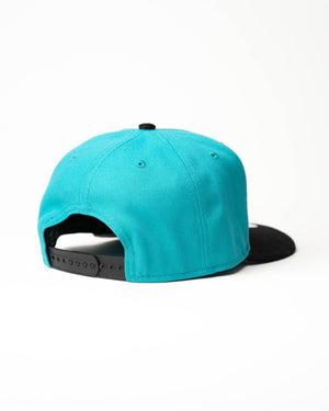 Limited Teal/ Black Silver Corduroy 1LoveIE New Era 9FIFTY Snapback