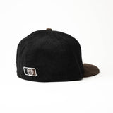 1LoveIE Chocolate / Walnut / Pink Corduroy  New Era 59FIFTY Fitted Cap