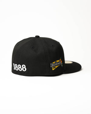 Black & Orange 1LoveIE Redlands Orange New Era 59FIFTY Fitted Cap