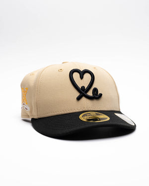 Limited Vegas Gold / Black 1LoveIE New Era Low Profile 59FIFTY Fitted Cap