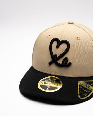 Limited Vegas Gold / Black 1LoveIE New Era Low Profile 59FIFTY Fitted Cap