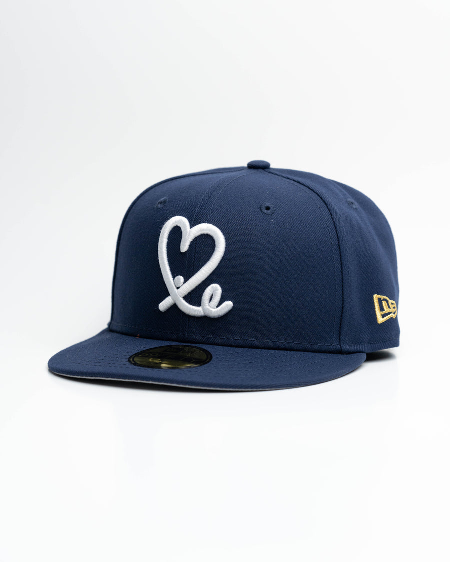 10 Year Anniversary Limited Navy & White 1LoveIE New Era 59FIFTY Fitted Cap