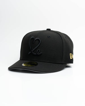 10 Year Anniversary Limited Black & Black 1LoveIE New Era 59FIFTY Fitted Cap