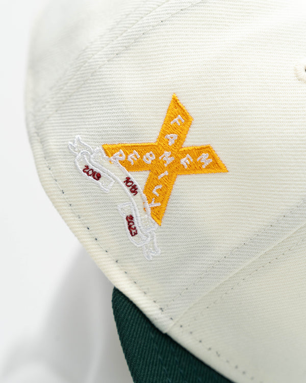 10 Year Anniversary Limited Forest Green & Cream 1LoveIE New Era 59FIF