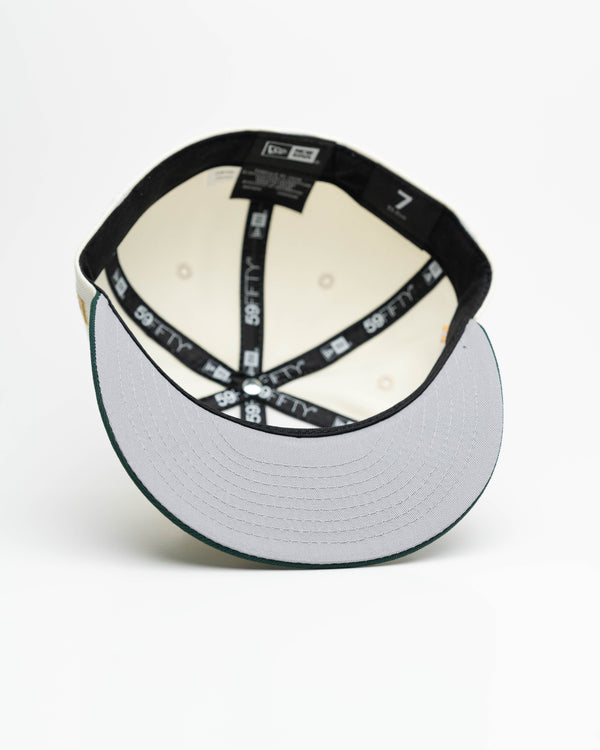 10 Year Anniversary Limited Forest Green & Cream 1LoveIE New Era 59FIF