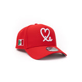 Red & White Mexico Edition New Era 1LoveIE 9Forty Snapback