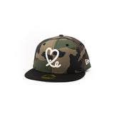 Limited Black/ Camo 1LoveIE New Era 59FIFTY Fitted Cap