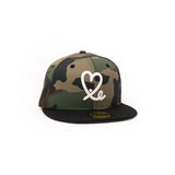 Limited Black/ Camo 1LoveIE New Era 59FIFTY Fitted Cap