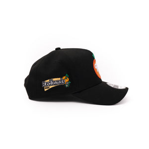 Black 1LoveIE Redlands Orange New Era 9Forty A Frame Snapback