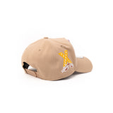 New Era 9Forty A Frame 1LoveIE Snapback (Camel / Sparkling Grape)