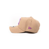 New Era 9Forty A Frame 1LoveIE Snapback (Camel / Sparkling Grape)