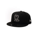 Limited Black/ White Outline 1LoveIE New Era 9FIFTY Snapback