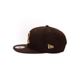 Limited Burntwood / Metallic Gold 1LoveIE New Era 9FIFTY Snapback