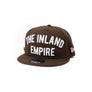 Limited Walnut XL Font 1LoveIE "The Inland Empire" New Era 9Fifty Snapback Hat
