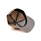 New Era 9Forty A Frame 1LoveIE Snapback (Camel / Black White Outline)