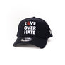 New Era 9Forty A Frame 1LoveIE Love Over Hate Snapback (Navy/ White)