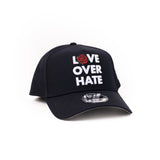 New Era 9Forty A Frame 1LoveIE Love Over Hate Snapback (Navy/ White)