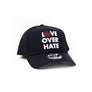 New Era 9Forty A Frame 1LoveIE Love Over Hate Snapback (Navy/ White)