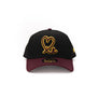 New Era 9Forty A Frame 1LoveIE Snapback (Black/ Maroon Soft Gold)