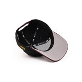 New Era 9Forty A Frame 1LoveIE Snapback (Black/ Maroon Soft Gold)