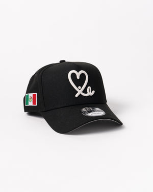 Limited Black & White Mexico Edition New Era 1LoveIE 9Forty Snapback