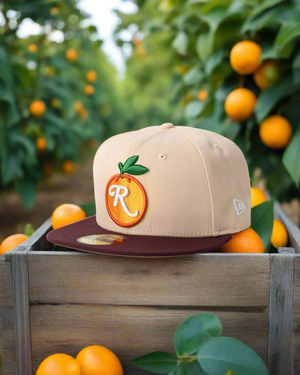 Maroon & Mango Mocha Orange 1LoveIE Redlands Orange New Era 59FIFTY Fi Maroon & Mango Mocha Orange 1LoveIE Redlands Orange New Era 59FIFTY Fi