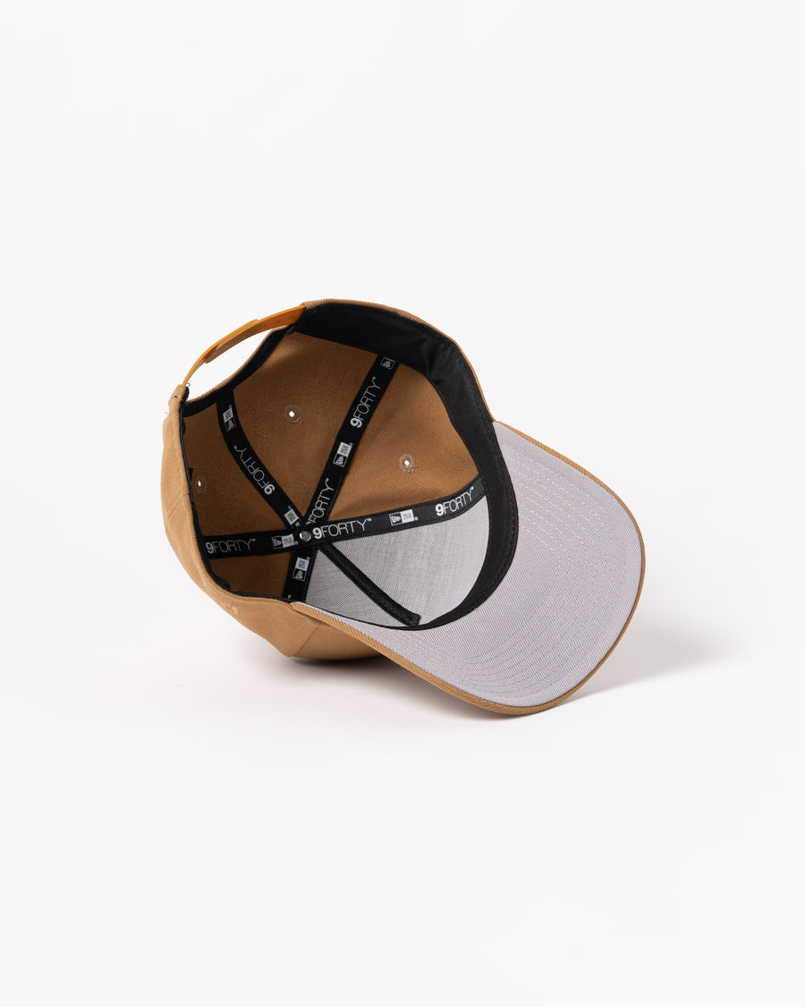 New Era 9Forty A Frame 1LoveIE Snapback (Wheat / Black)