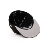 Black / White  1LoveIE Riverside Crest New Era 59FIFTY Fitted Cap