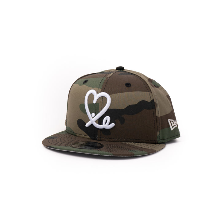 Limited Green Camo / White 1LoveIE New Era 9FIFTY Snapback