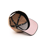 New Era 9Forty A Frame 1LoveIE Snapback (Camel / Black Pink)