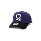 New Era 9Forty A Frame 1LoveIE Snapback (Purple Black / White)