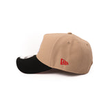 New Era 9Forty A Frame 1LoveIE Snapback (Camel / Black Pink)