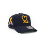New Era 9Forty A Frame 1LoveIE Snapback (Navy / Gold)