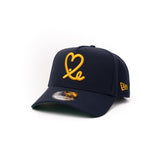 New Era 9Forty A Frame 1LoveIE Snapback (Navy / Gold)
