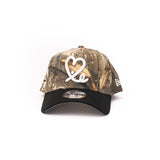 New Era 9Forty A Frame 1LoveIE Snapback (Black / Realtree Camo)